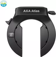 Axa 52102095KC, Axa Atlas Naz Bike Frame Lock Silber Black