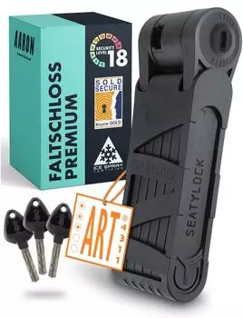 Aaron Premium Faltschloss 90 cm