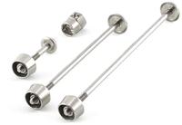 Pitlock 60.80-020, Pitlock Set 02 Vorderrad/Hinterrad/Sattelst&uuml;tze silber