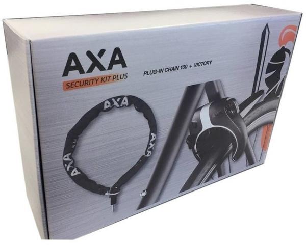 Axa-Basta Victory + RLC Lock Chain Set (100 cm lang, 5.5 mm, black)