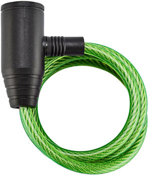 Axa-Basta Zipp Spiralkabelschloss Ø8mm 120cm green