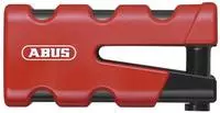 Abus Bremsscheibenschloss Granit Sledg 77 Grip, mit Erinnerungskabel, rot,