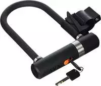 Axa 267125/59502595SS, Axa Newton Pro 13 Mm U-lock Schwarz 190 cm Black