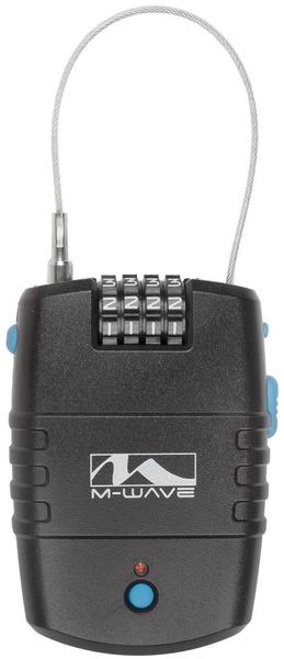 M-Wave LOCK`N`ROL Kabelschloss Schwarz mit Alarm Zahlenschloss Test TOP  Angebote ab 26,90 € (März 2023)