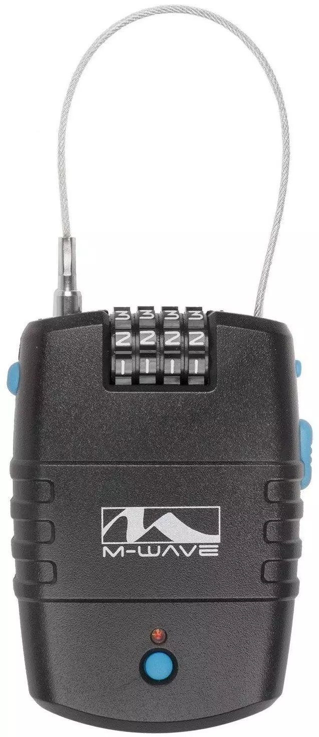 M-Wave Cable Lock Alarm/60 (Combo) Helmschloss  Bewertung: 3.1/5