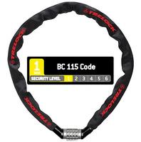 Trelock 270143/8004423, Trelock Bc115 Chain Lock Schwarz 0.4 x 60 cm Black