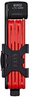 ABUS Bordo Lite 6055 - Faltschloss - Schl&uuml;ssel - Rot (78064)