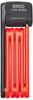 ABUS 780615, Faltschloss ABUS Bordo Lite 6055K 60 cm Rot ohne Halterung