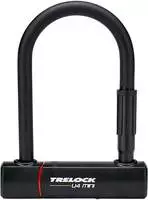 Trelock 2232025923, Trelock B&uuml;gelschloss mit Halter ZB 401 U4 Mini schwarz 83-152 mm