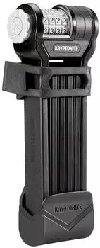 Kryptonite Keeper 585 Foldable Combo (3mm/85cm, black)