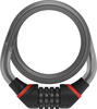 Zefal 4916B, Zefal K-traz C9 Code Cable Lock Schwarz 15 x 1850 mm