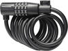 Trelock 8005423, Trelock Sk 108 Code Cable Lock Schwarz 8 x 1500 mm