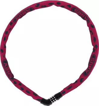 ABUS Steel-O-Chain 4804C/75 (pink/symbols)