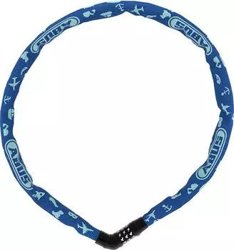 ABUS Steel-O-Chain 4804C/75 (blue/symbols)