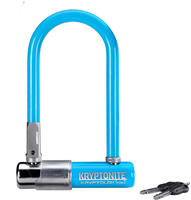 Kryptonite KryptoLok Mini 7 inkl. FlexFrame-Halterung B&uuml;gelschloss - blue