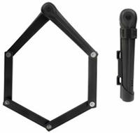 Axa 3522844, Axa Fold Pro Folding Lock Schwarz 100 cm Black