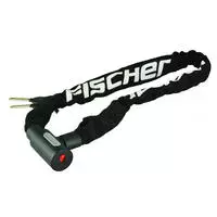 FISCHER FAHRRAD 85898 Kettenschloss Schwarz Schl&uuml;sselschloss