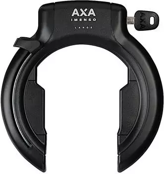 Axa-Basta Rahmenschloss Imenso Large mit Plug-in f&uuml;r Anschlie&szlig;kette