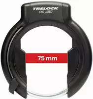 Trelock 3525151, Trelock Rs 480 Xl 75 Mm Bike Frame Lock Schwarz Black