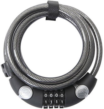 CON-TEC Spiral Lock Ecoloc black 10 mm x 185 cm