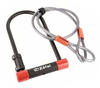 Zefal 268090, Zefal U-lock With Padlock Cable 13 Mm Orange,Schwarz 10 x 120 mm