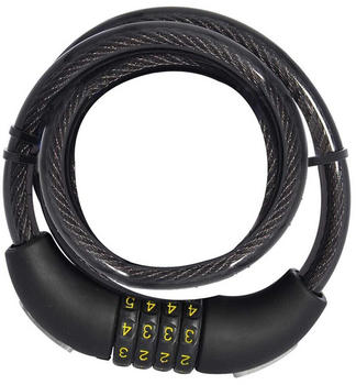 Oxford Rider Equipment Oxford Combi Coil 12 Cable Lock black 12 x 1500 mm