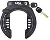 Axa Unisex – Erwachsene Block XXL Rahmen-und Akkuschloss-Set, schwarz,
