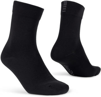 GripGrab Leichte wasserdichte Socken schwarz L
