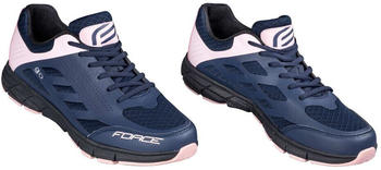 Force Fahrradschuhe Damen blau-pink