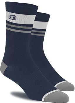 Crankbrothers MTB Icon Socken blau weiß