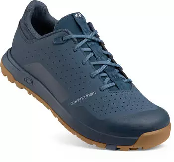 Crankbrothers Mallet Trail Lace Clip-In Shoes navy/gum