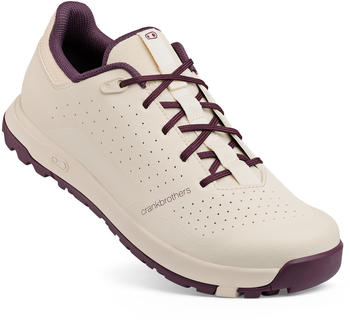 Crankbrothers Mallet Trail Lace Clip-In Shoes swan/purple