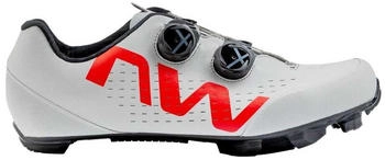 Northwave Rebel 3 Radschuhe grau LightGrey RedFluo