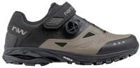 Northwave 80223012-3, Northwave Spider Plus 3 Fahrradschuhe, Sand-Black - 46