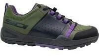 Sidi Atomus Fahrradschuhe dunkelgrün schwarz lila