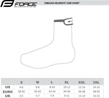 Force Schuhüberzug Rennrad FORCE NEOPRENE M