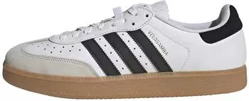Adidas Velosamba Leather Cycling Shoe cloud white/core black/gold metallic