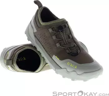 fizi:k Ergolace 2 Flat forest green/caramel (TEF2EMR1V5E86)