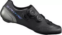 Shimano ESHRC902MCL01S42000, Shimano Rc9 S-phyre Road Shoes Schwarz EU 42 Mann Black