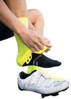 veloToze SSC-VYE-006-S, veloToze &Uuml;berschuh Silikon Snap Road 37-40 gelb