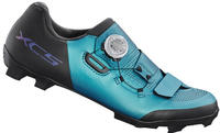 Shimano ESHXC502WCE18W42000, Shimano Xc502 Mtb Shoes Blau EU 42 Frau Green Sea