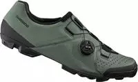 Shimano 26055, SHIMANO MTB - Fahrradschuhe SH-XC300, Olive Gr&uuml;n male