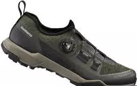 Shimano ESHEX700MCE, Shimano EX700 Herren MTB Schuhe-Oliv-Dunkelgr&uuml;n-45, Kostenlose