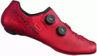Shimano ESHRC903MCR, Shimano RC903 S-Phyre Herren Rennradschuhe-Rot-47, Kostenlose