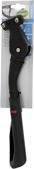 Fischer Integral Hinterbaust&auml;nder f&uuml;r Fahrrad 24-29 Zoll Aluminium Schwarz (50323)