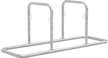 WSM Fahrradständer Galaxy 32 zur Bodenmontage, Anlehnparker für 4 Fahrräder