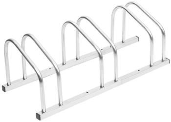 vidaXL Fahrradständer für 3 Fahrräder Verzinkter Stahl (154418)