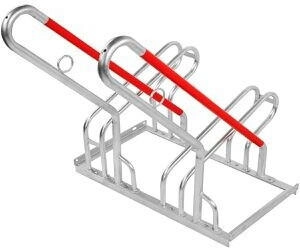 Schulte Fahrradständer E-Bike für 2 Fahrräder feuerverzinkt (R5002-02-02)
