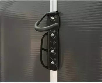 Palram Vertikaler Fahrradaufhänger für Gerätehaus, Stahl, schwarz (HG9060)