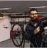 Relaxdays Fahrrad-Wandhalterung klappbar, 2 Haken